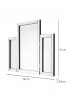 Amparo 3 way Dressing Mirror 